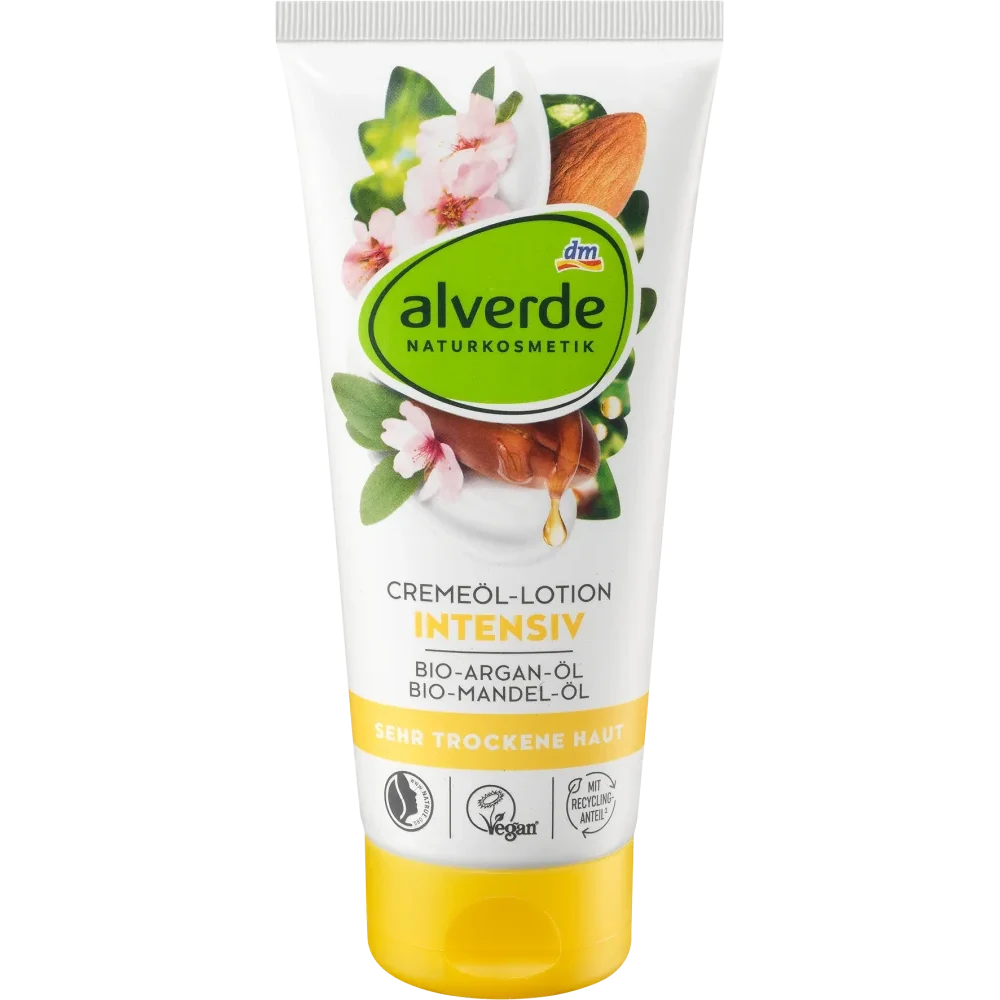 Alverde Creme-Öl Lotion Argan & Mandel (250 ml)