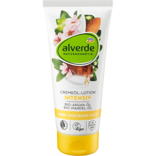 Alverde Creme-Öl Lotion Argan & Mandel (250 ml)
